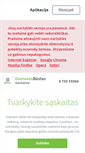 Mobile Screenshot of dainavosbustas.lt